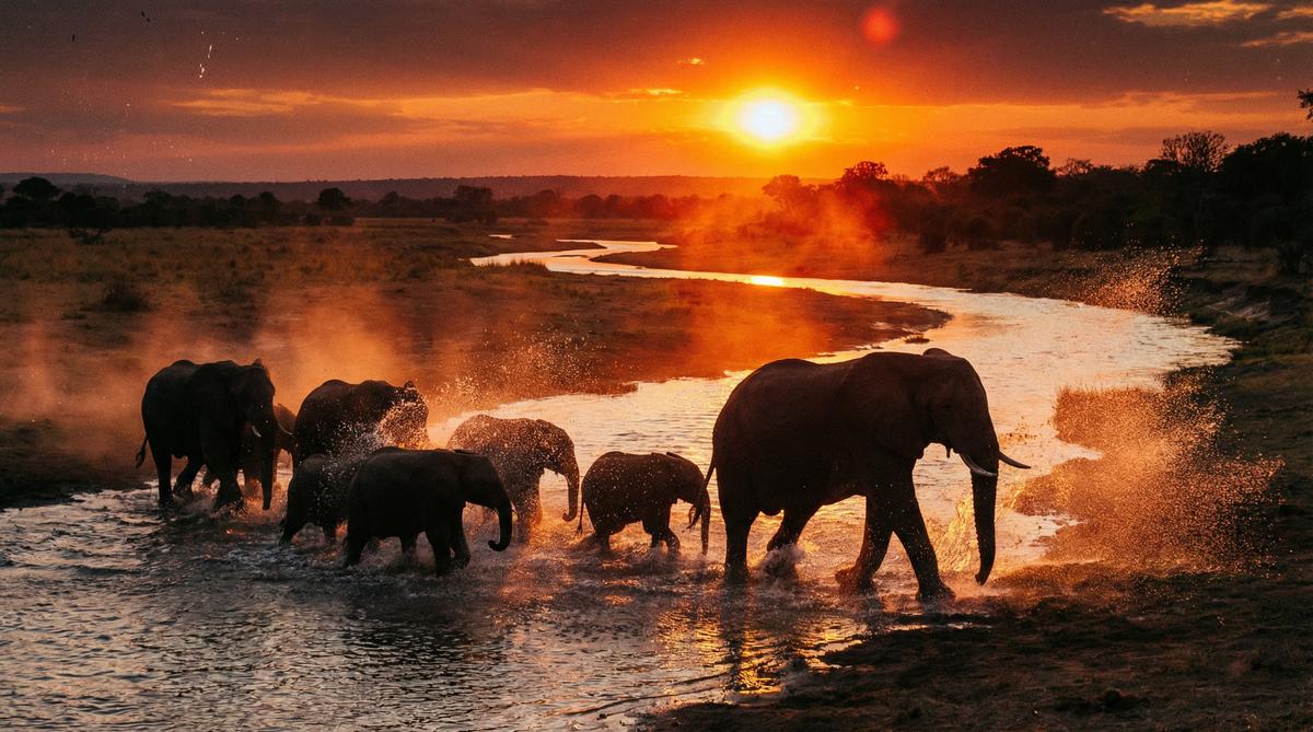 丝瓜视频非洲象群视频